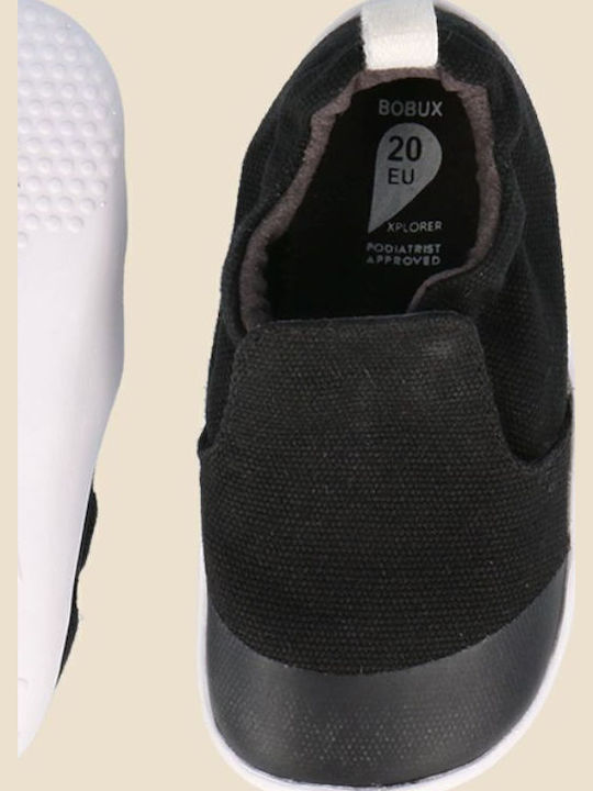 Kinder Sneakers Slip-on Schwarz