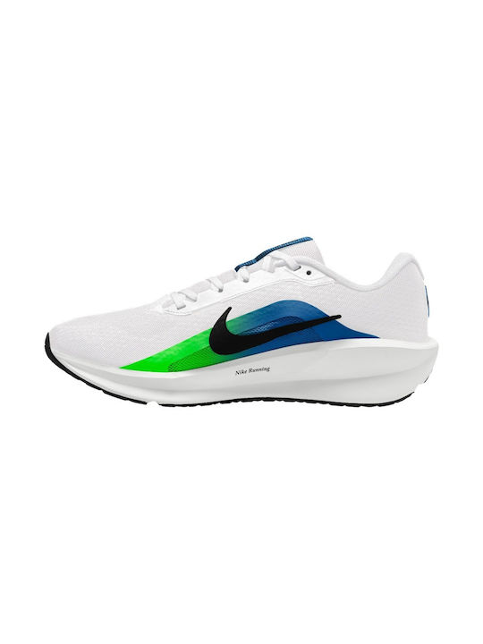 Nike Downshifter 13 Ανδρικά Αθλητικά Παπούτσια Running Λευκά