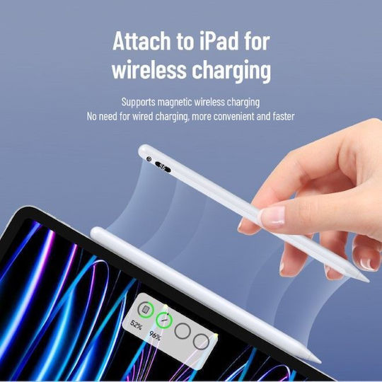 Dux Ducis SP-05 Ψηφιακή Γραφίδα Αφής με Palm Rejection για iPad σε Λευκό χρώμα