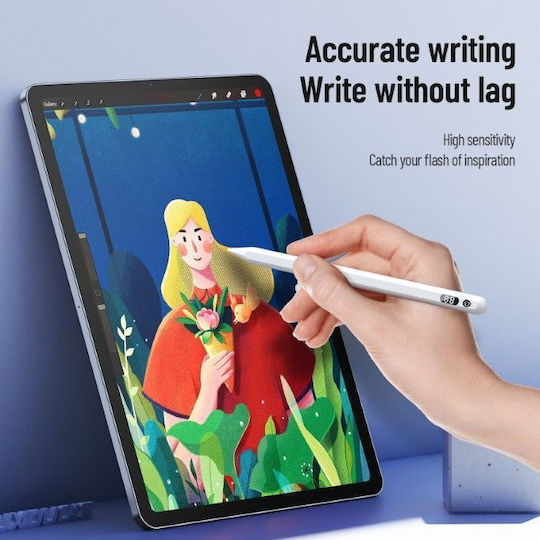Dux Ducis SP-05 Ψηφιακή Γραφίδα Αφής με Palm Rejection για iPad σε Λευκό χρώμα