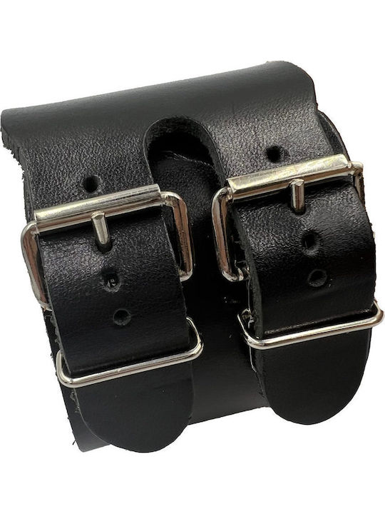 ByLeather Ανδρικό Βραχιόλι με Όνομα από Δέρμα 5cm