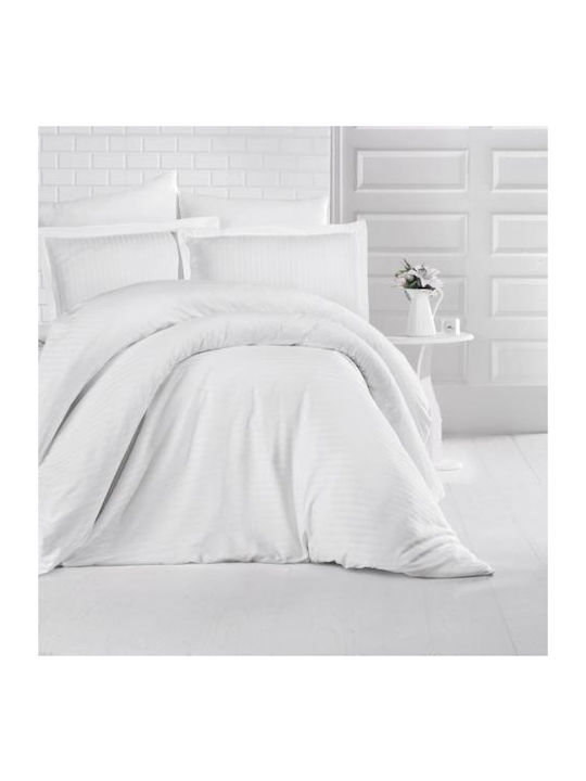 Linea Home Bettbezug Doppelbett 200x240 White