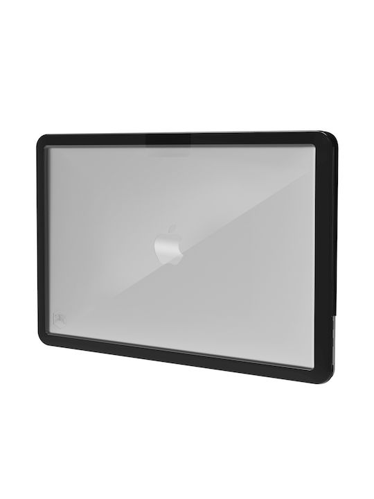 Husă Stm Dux Apple Macbook Pro 13 Mid 2019 Mid 2020 M1-târziu 2020 M2 2022 Neagră Transparentă Stm-122-296mv-01