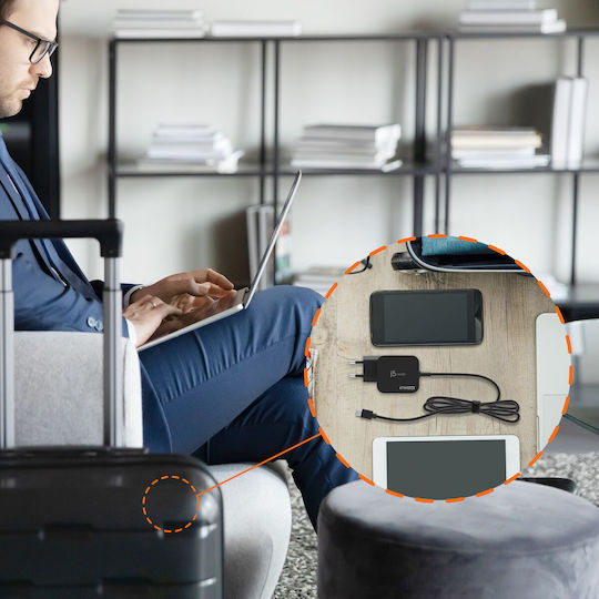 J5create Universal Laptop-Ladegerät mit abnehmbarem Netzkabel