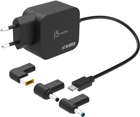 J5create Universal Laptop-Ladegerät mit abnehmbarem Netzkabel