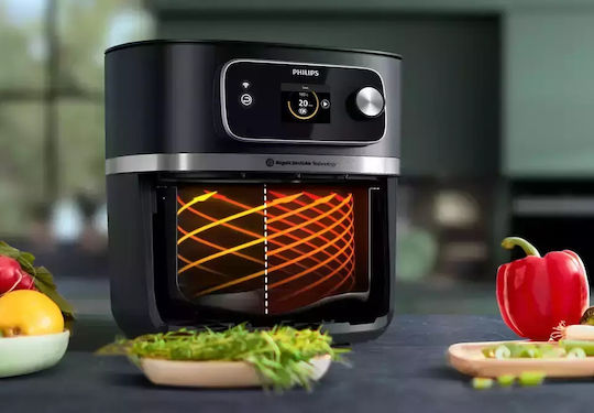 Philips Series 7000 Air Fryer με Wi-Fi 8.3lt Μαύρο