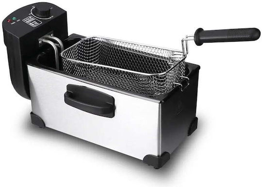 Raf R-5299 Deep Fryer 3lt Silver