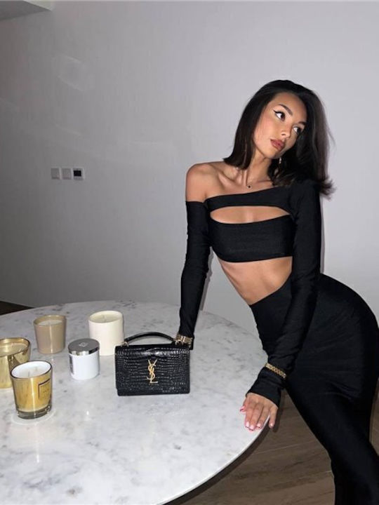 Maxi Kleid Schwarz