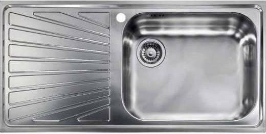 Sanitec Ένθετος Inox Σατινέ Μ100xΠ50cm