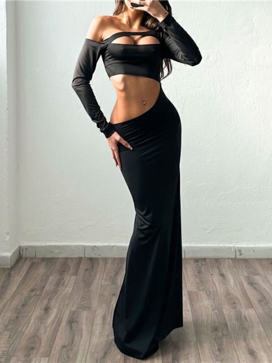 Maxi Kleid Schwarz