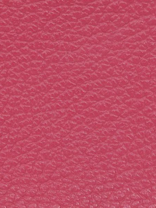 Small Leather Women's Wallet Coins Fuchsia