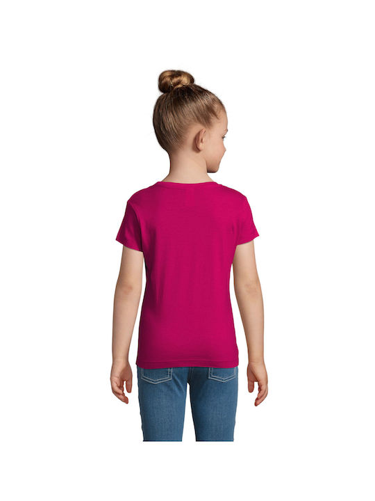 B&C Kids T-shirt Fuchsia