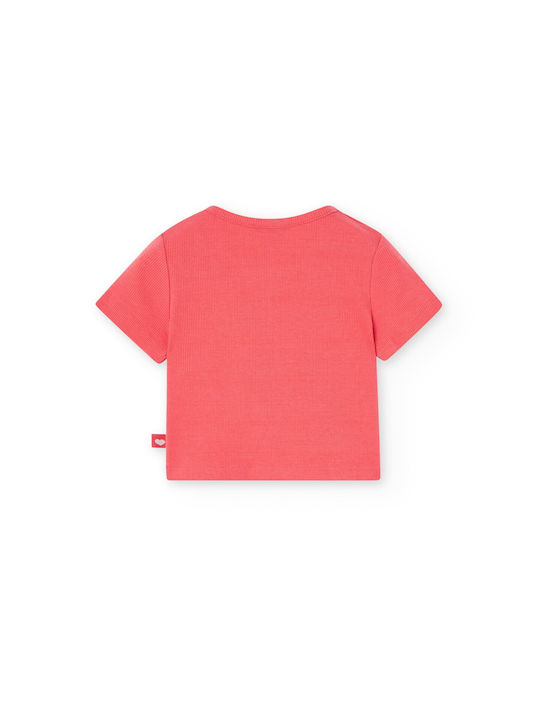 Boboli Kinder-T-Shirt Koralle