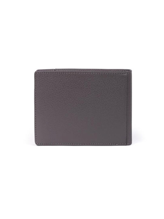 Δερμάτινο Ανδρικό Πορτοφόλι Καρτών με RFID Καφέ