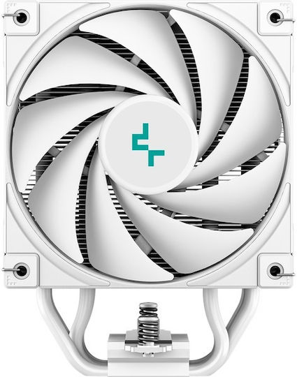 Deepcool AK500S Digital Ψύκτρα Επεξεργαστή για Socket AM4/AM5/1200/115x/1700 με ARGB Φωτισμό Λευκή