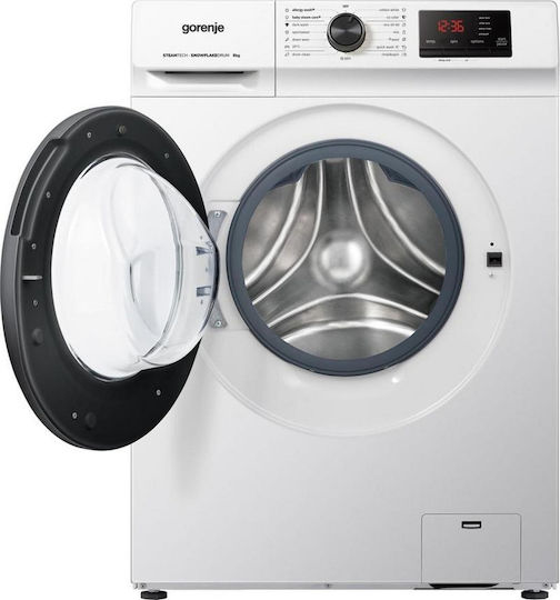 Gorenje Πλυντήριο Ρούχων 6kg 1000 Στροφών WNHVB60SES