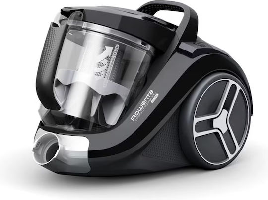 Rowenta Compact Power XXL Ηλεκτρική Σκούπα 750W με Κάδο 2.5lt Μαύρη