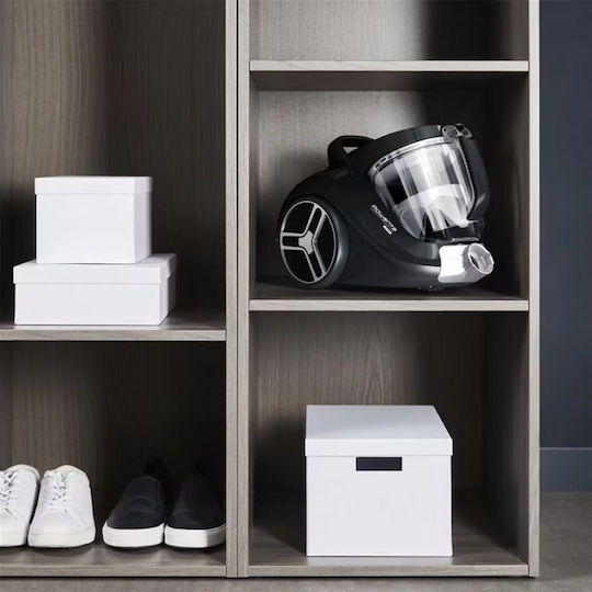 Rowenta Compact Power XXL Ηλεκτρική Σκούπα 750W με Κάδο 2.5lt Μαύρη