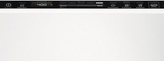 Vollständig Eingebauter Geschirrspüler für 10 Gewichte P44.6xY81.8cm Weiß