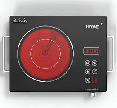 Hoomei Induction Countertop Single Burner Black