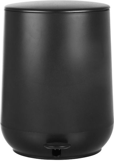 Estia Fjord Plastic Bathroom Basket Soft Close 5lt Black