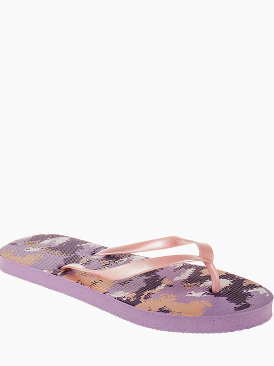 Mitsuko Women's Flip Flops Violet