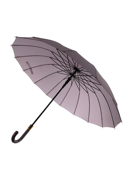 FantazyStores Regenschirm Kompakt Flieder
