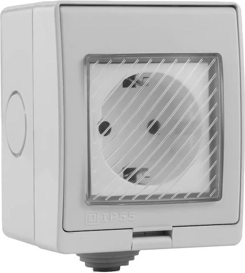 Smart Power Socket with Key 1pcs