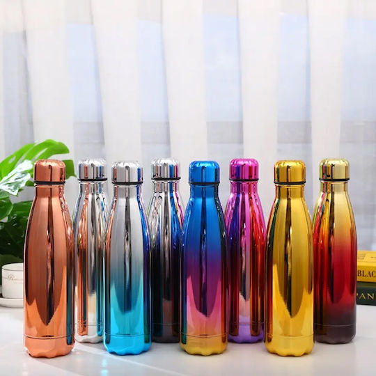 Keskor Sticlă Termos 500ml Auriu