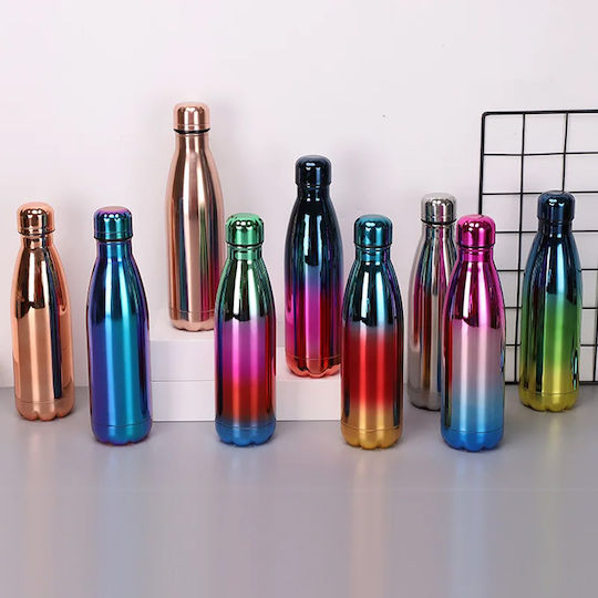 Keskor Sticlă Termos 500ml Auriu