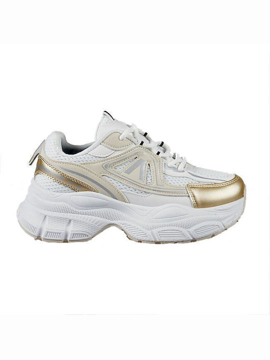 Mitsuko Γυναικεία Sneakers Χρυσό