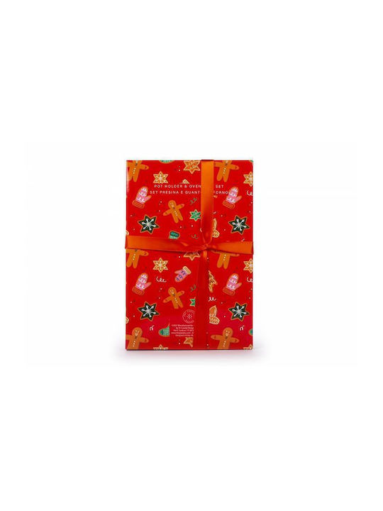 Tri-Coastal Design Set Christmas Oven Mitts 2pcs