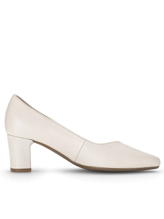 Anatomic Leather White Heels