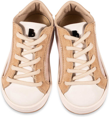 Babywalker Beige Baptism Fabric Sneakers