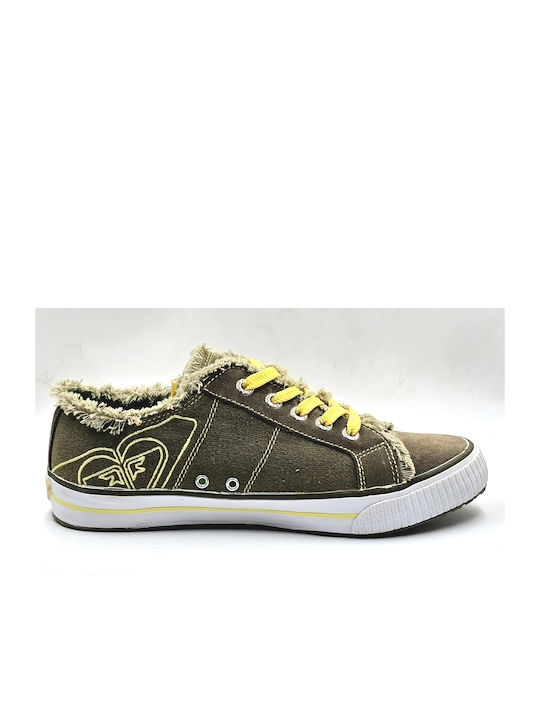 Roxy Femei Sneakers Khaki / Yellow / White