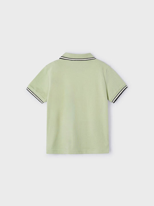 Mayoral Kids Polo Short Sleeve Green