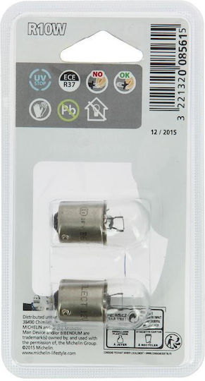 Michelin Lampen Auto Endurance High Power R10W 12V 2Stück
