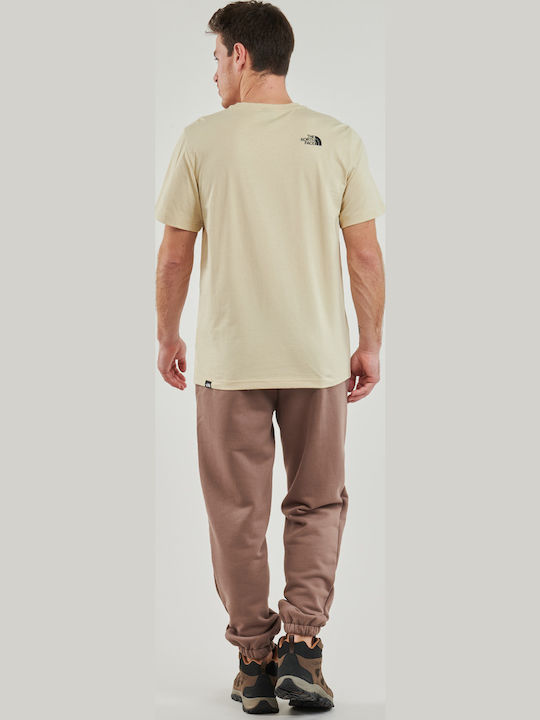 Simple Dome T-shirt Μπεζ