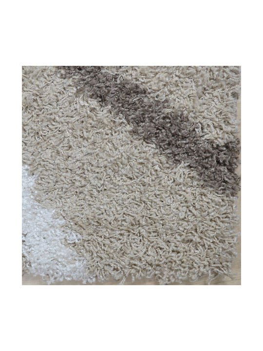 Saray Home Savana Rug Rectangular Shaggy Furry Beige