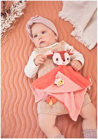 Lilliputiens Șervețel pentru bebeluși Căprioară Stella Orange