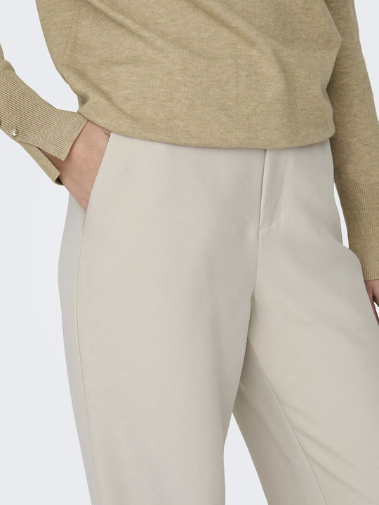 Wide Dama Tesatura Pantaloni cu Croială Largă Piatră ponce