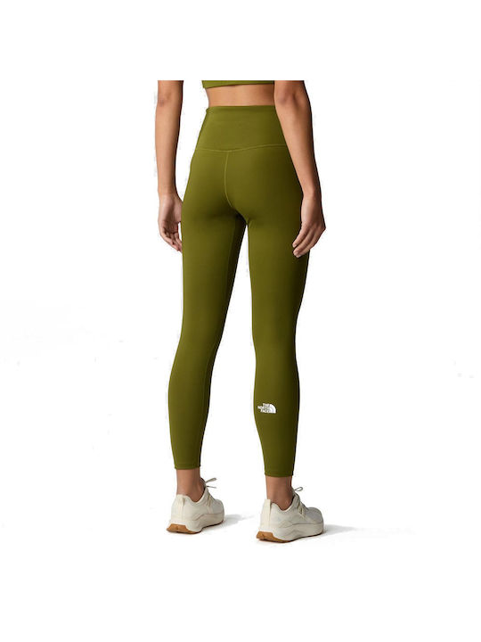 The North Face Formare Colanti de femei Cropped Colanti Talie inalta Verde