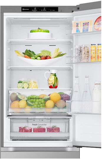 LG Ψυγειοκαταψύκτης 344lt Total NoFrost Υ186xΠ59.5xΒ67.5εκ. Inox GBV3100DPY