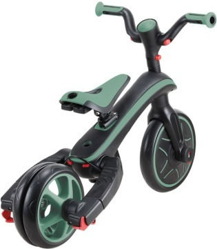 Globber Explorer Trike Foldable & Convertible 4 in 1 for 10 Months Pastel Pink