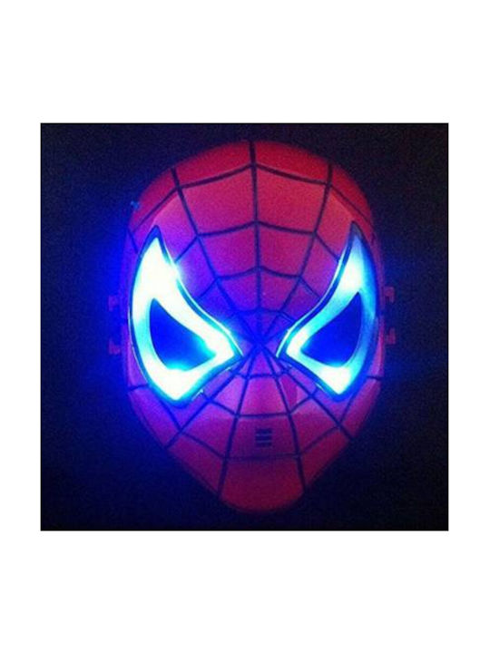Mască Plastică Spiderman Roșie