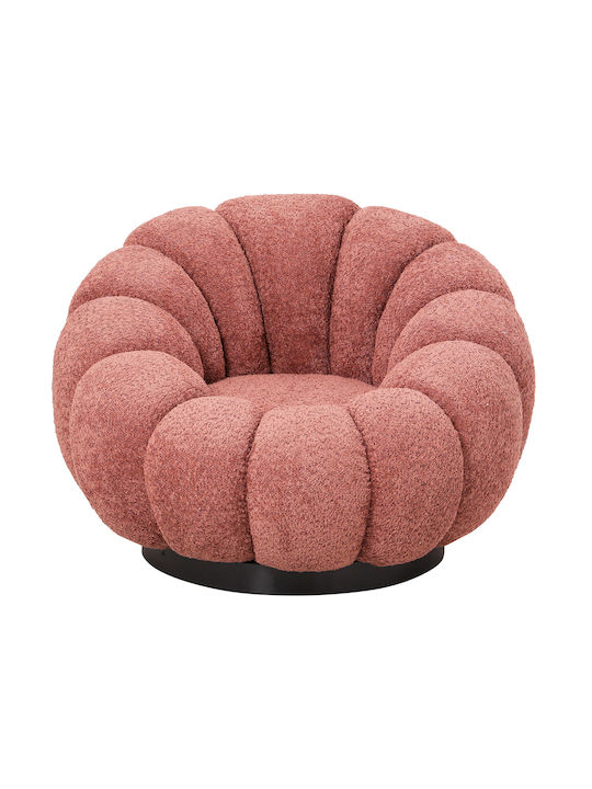 Sessel Drehbar Pink 90x93x65cm