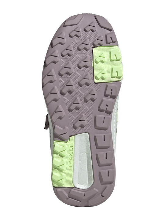 Kids Hiking Shoes Terrex Trailmaker with Velcro Purple