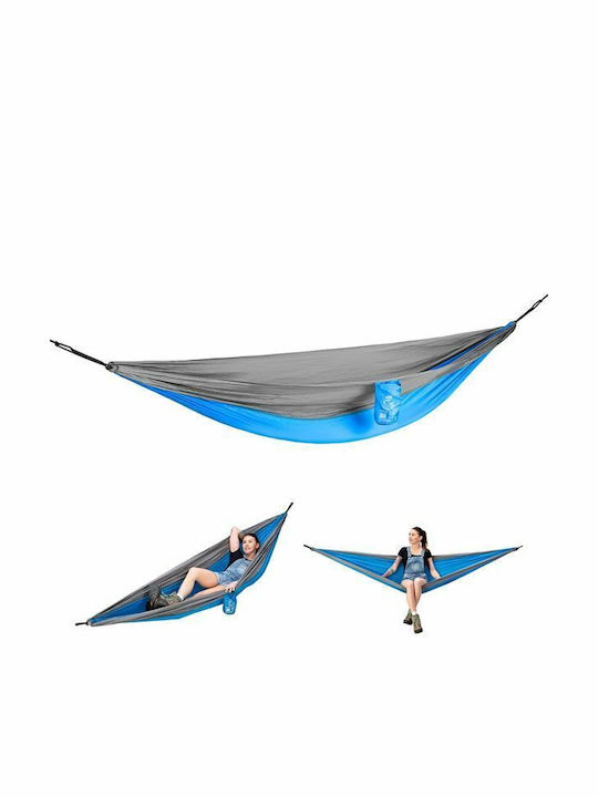 Nils Parachute Double Hammock Blue 290x140cm