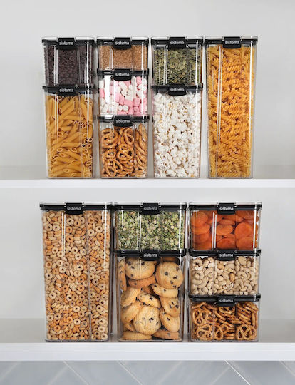 Sistema Ultra General Use Jar with Airtight Lid Plastic Transparent 4000ml