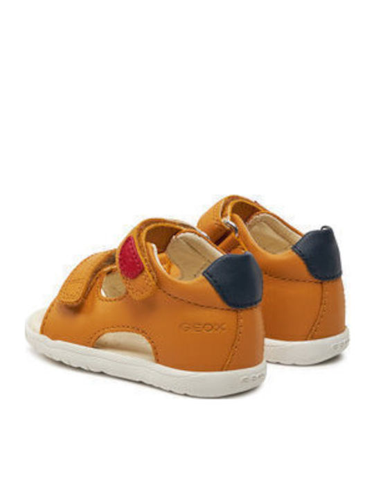 Παιδικά Πέδιλα B Sandal Macchia Κίτρινα